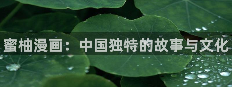 拷贝漫画繁体版：蜜柚漫画：中国独特的故事与文化